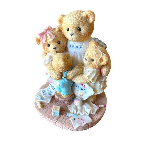 Cherished Teddies Figurine "Im Surrounded By Hugs" Limited Edition 1998 - Picture 3 of 7